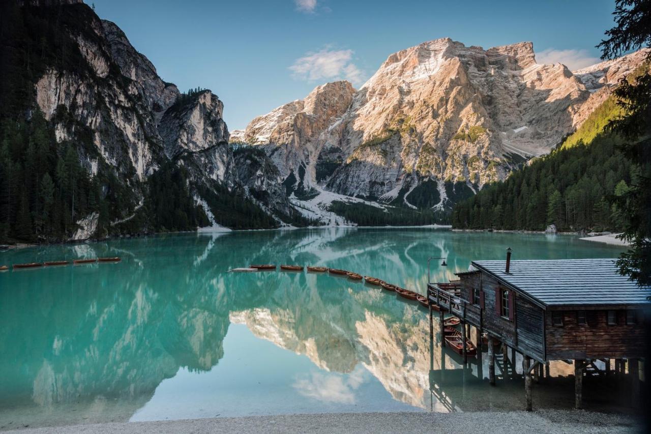 Hotel Hohe Gaisl Braies  Exterior foto